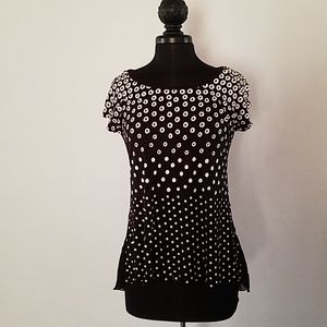 Offers 👍 Black and White Blouse